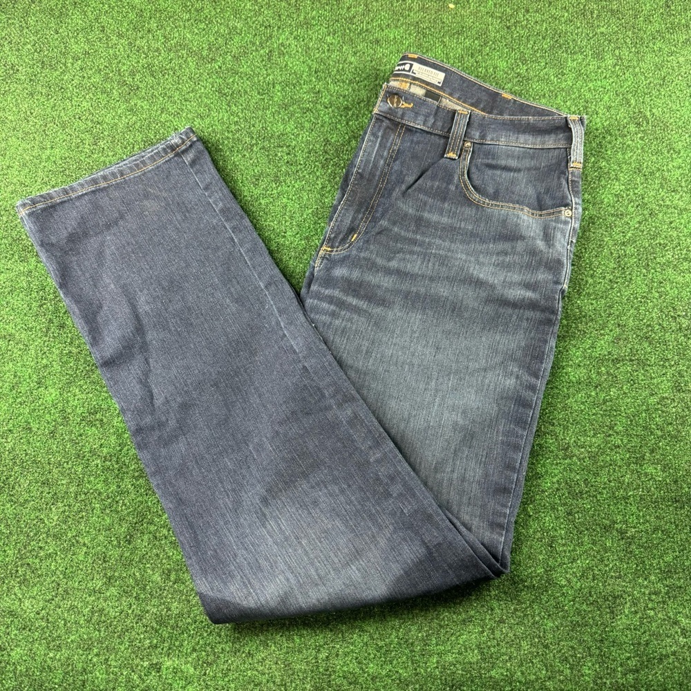 Carhartt BD2804-M Relaxed Fit Rugged Flex Men’s 38x26 Denim Blue Jeans 5 Pocket